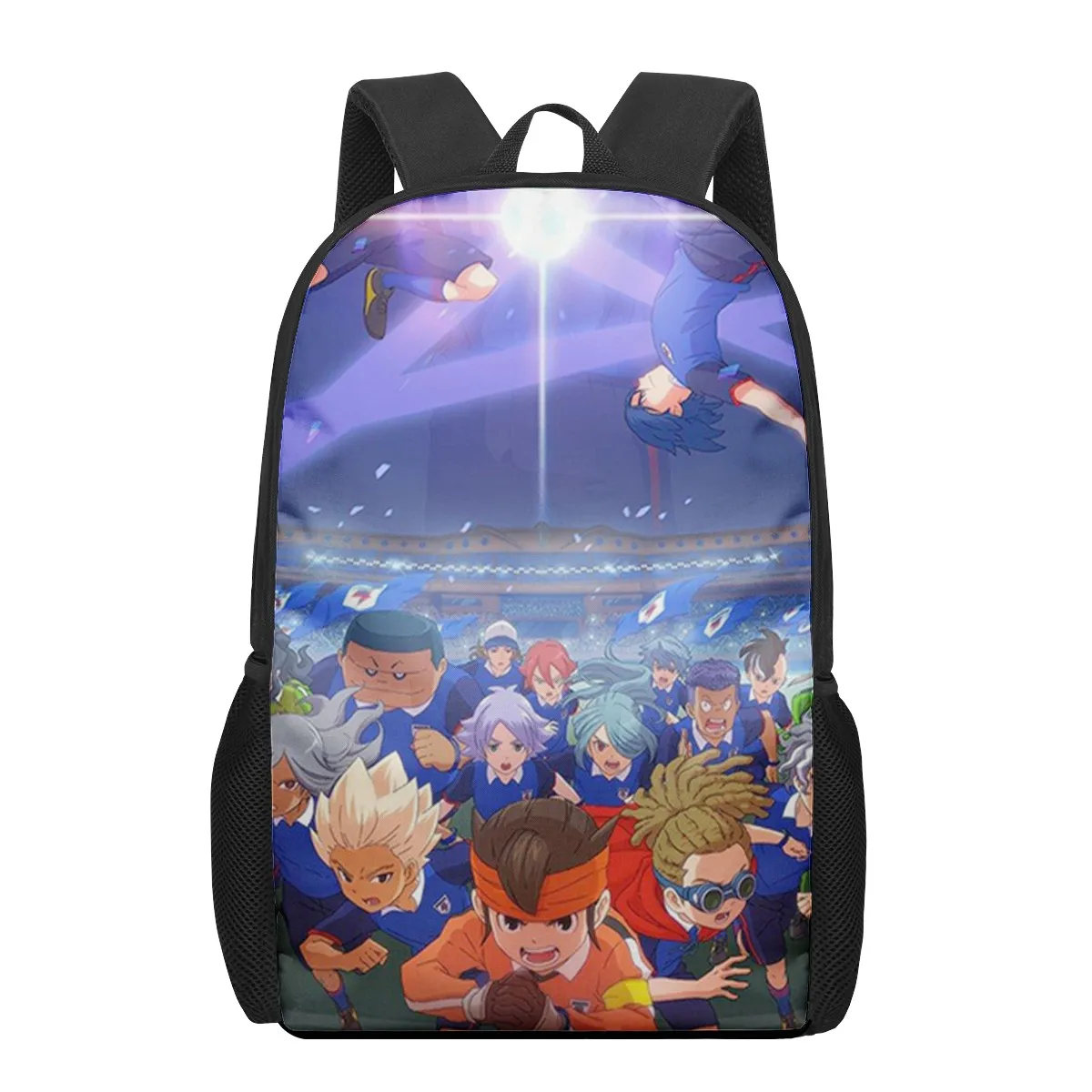 Inazuma Eleven Ares no Tenbin anime 3D Print School Backpack for Boys Girls Teenager Kids Book Bag Casual Shoulder Bags 16Inch