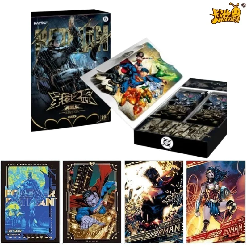

KAYOU DC Comics Universe Glory Series 2 Trading Cards Batman Superman Wonder Woman Collectible Set Creative Gifts