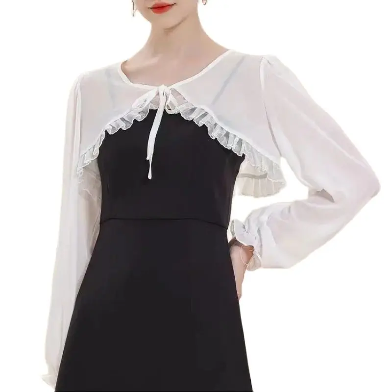 White Black Shrugs For Women Bolero Femme Mariage Wedding Jacket Chiffon Bolero Bridal Party Cape Dress Top Shawls Wraps