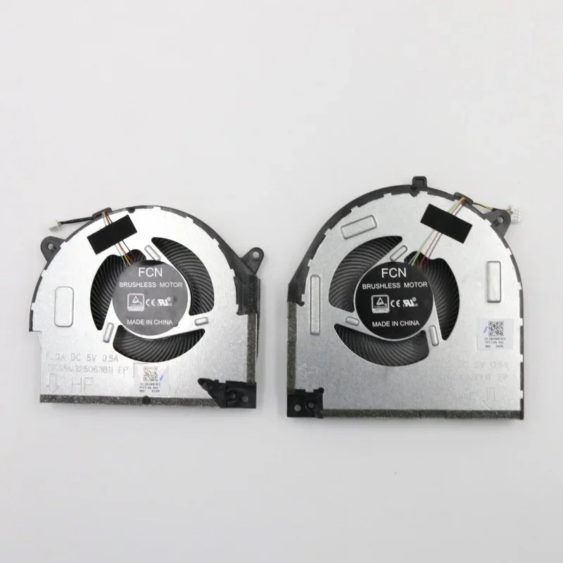 5f10s13886 new cpu cooling fan and gpu fan for lenovo Legion Y7000-2019 Y540-15IRH dc2800 0e3f1 fast shipping