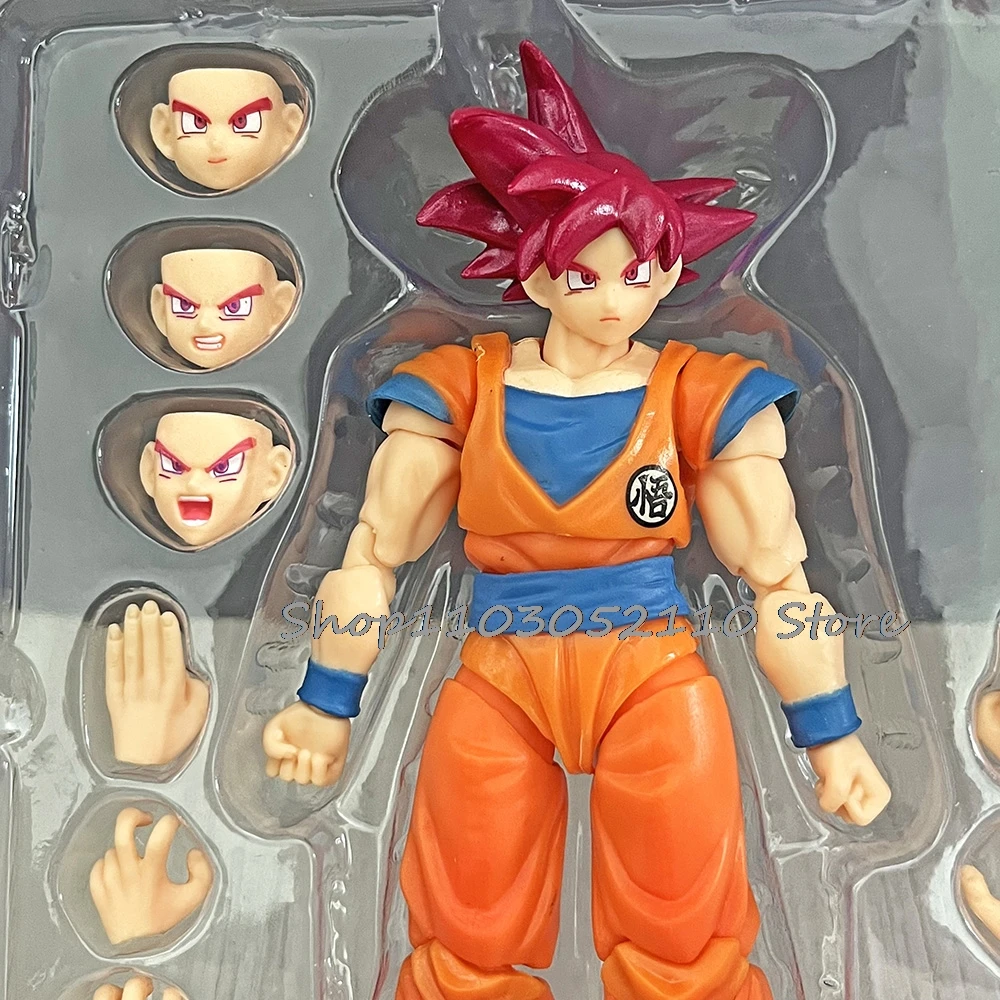 لعبة دراغون بول زد سون جوكو سوبر سايان الله الشكل أنيمي SHF سوبر النمذجة عمل لعبة مجسمة دمية هدايا عيد الميلاد #3