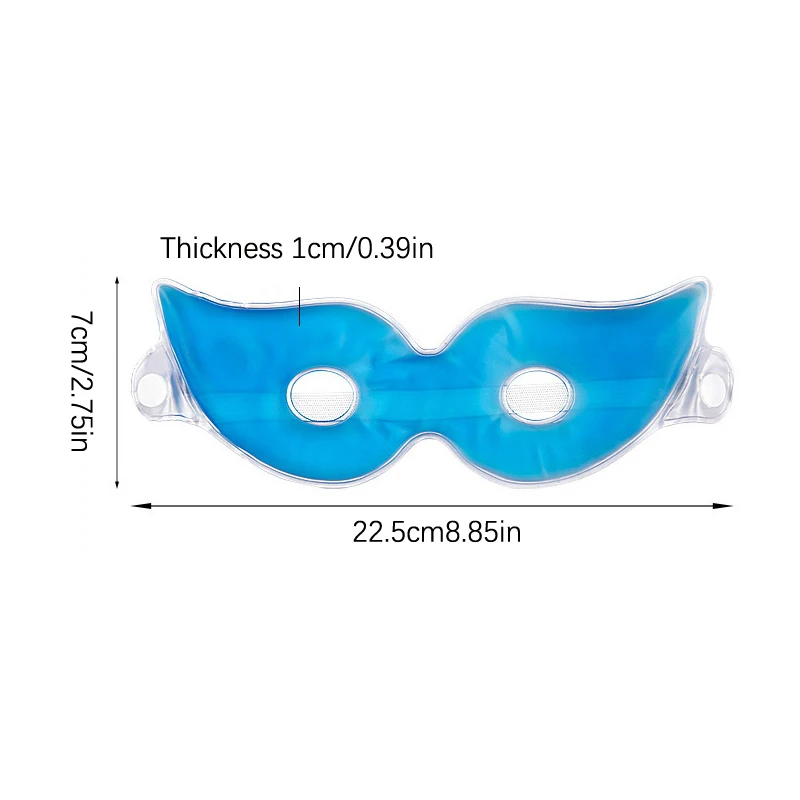 Ijs Gel Oogmasker Herbruikbaar Gezichtsmasker Verkoelende Ogen Zorg Ontspanning Verlichten Vermoeidheid Koud Verlichten Gezichtsoedeem Schoonheid Huidverzorging