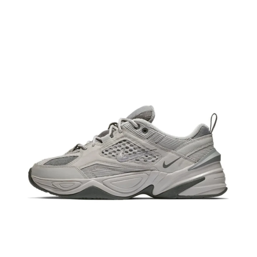 Nike M2K Tekno leather soft, comfortable, stylish, versatile, non slip low top sports shoes, men's and women's styles