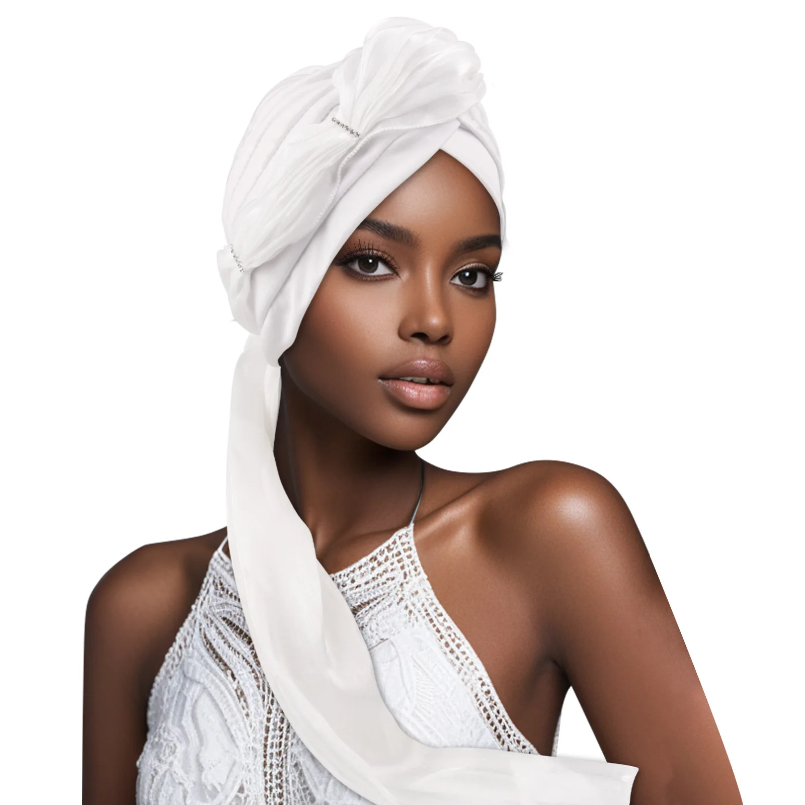 Novas mulheres muçulmanas hijab chapéu longo tasil lenço gorro noite sono boné gorros perda de cabelo cabeça envoltório chapéus de dormir turbante mujer