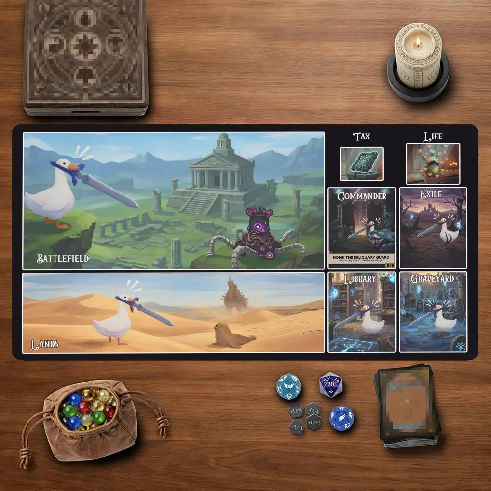 tapete-de-jogo-magico-com-design-de-ganso-soldado-de-batalha-borracha-duravel-para-jogos-mtg-tcg-mouse-pad-35x60cm-tapetes-de-mesa-para-escritorio
