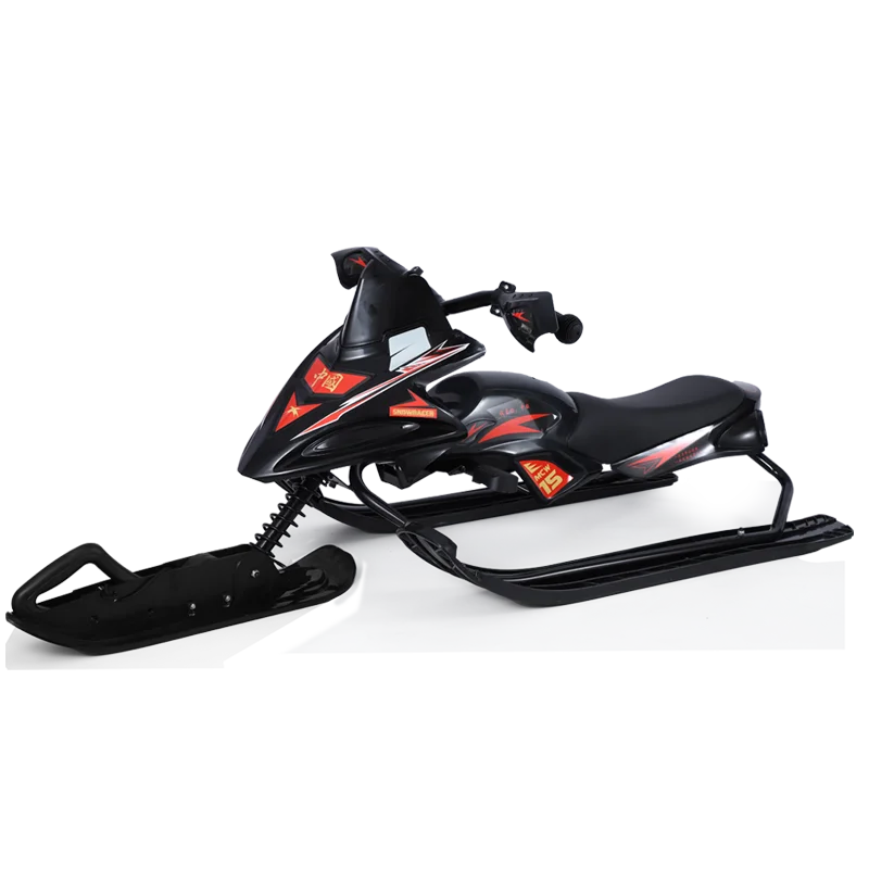 Snow Racer Skiing Sled Plastic Sledge Snow Snowmobile Glide Slide Snowboards Ice Skates Toboggans Winter Scooters Non-motorized