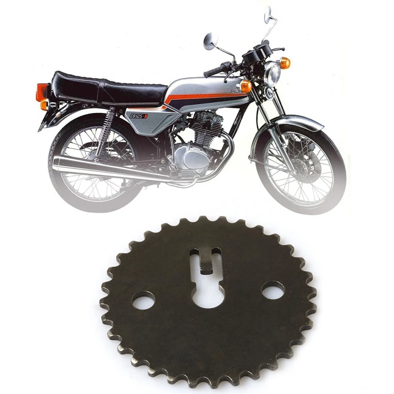 

Цепь времени мотоцикла, звездочка, кулачковая цепь для Honda CB125 ACE CB CG XL 125 KYY CB125F CB125R 32T, детали редуктора синхронизации двигателя