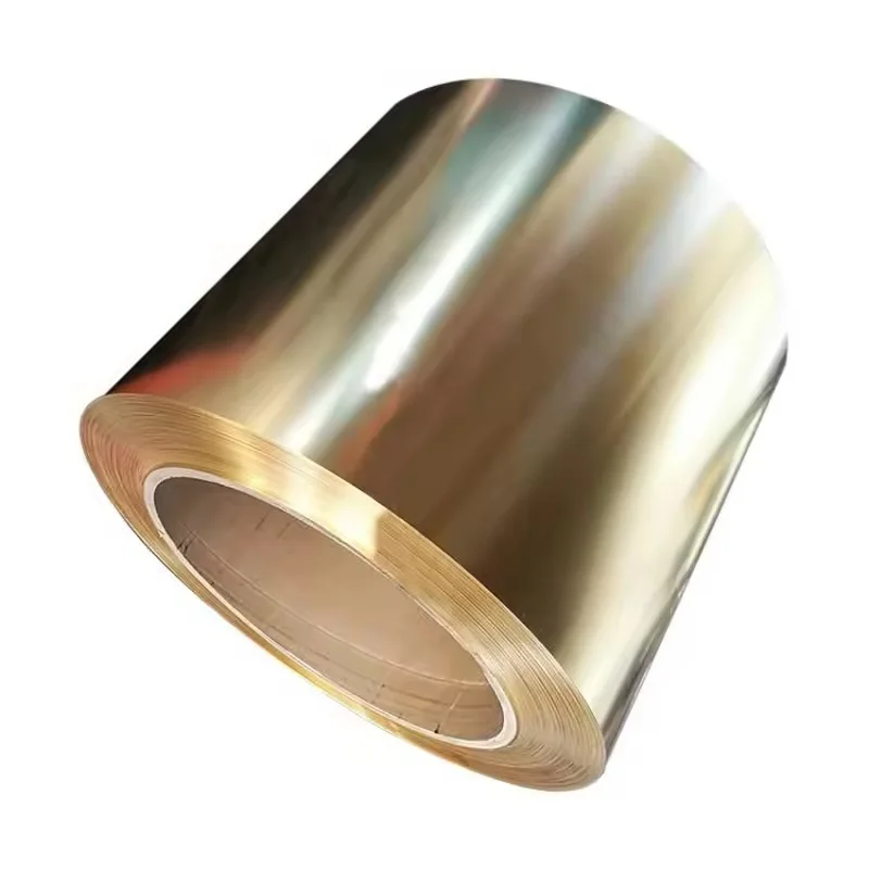 For width 2500 mm 1/4 8 50 ft Best Seller Manufacturer Brass Material Metal Alloy High Copper Strip Copper Coil