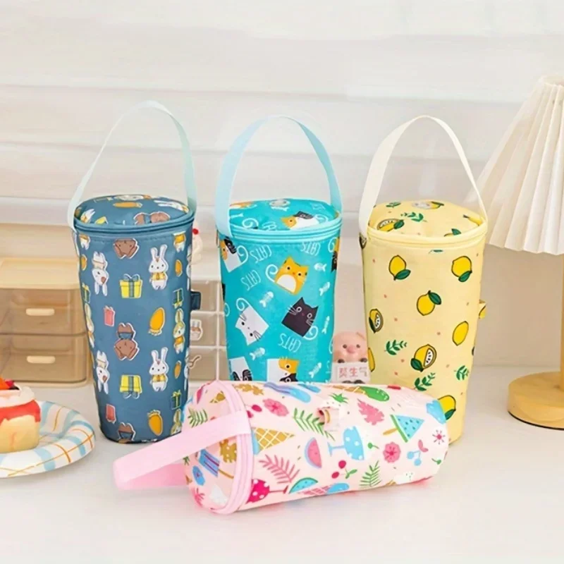 

Detachable Bottle Bag Hand-held Cup Holder Insulated Portable Bottle Storage Device Travel Office Student Use Insulated Bag