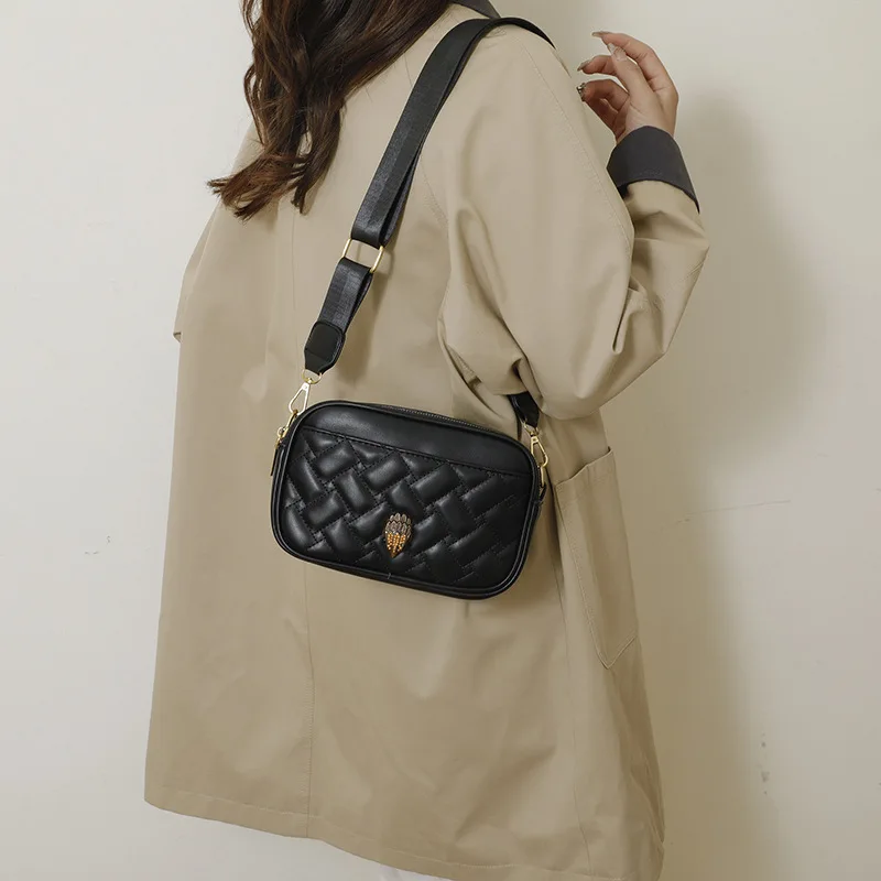 2025 Nuova borsa a tracolla con diamanti: tracolla regolabile, tracolla semplice alla moda, versatile messenger alla moda per lo shopping quotidiano in strada