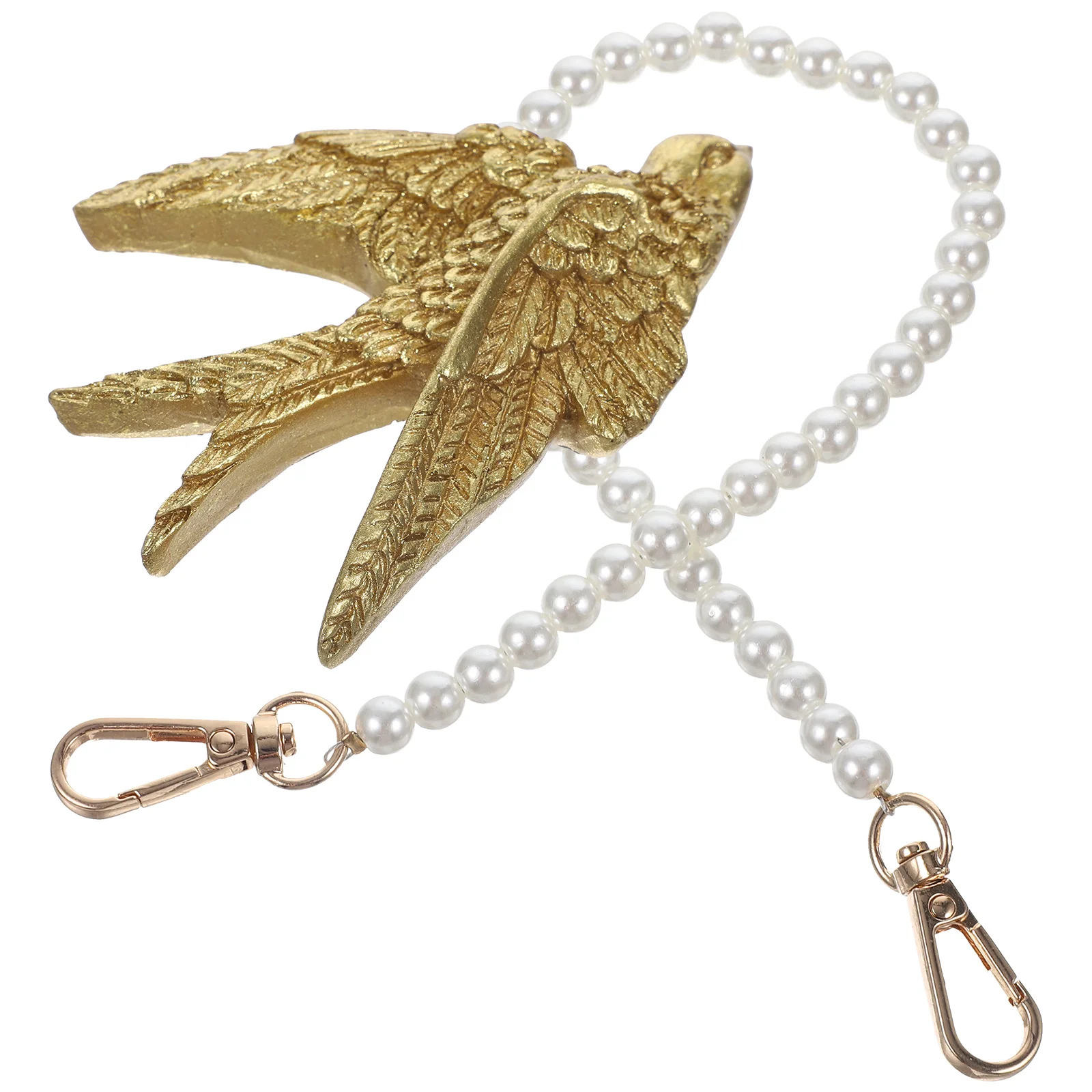 

Resin Swallow Art 40CM Retro Chain Home Decor Bird Shaped nament Wall Wall Art Decors Hanging Craft Family Adornment