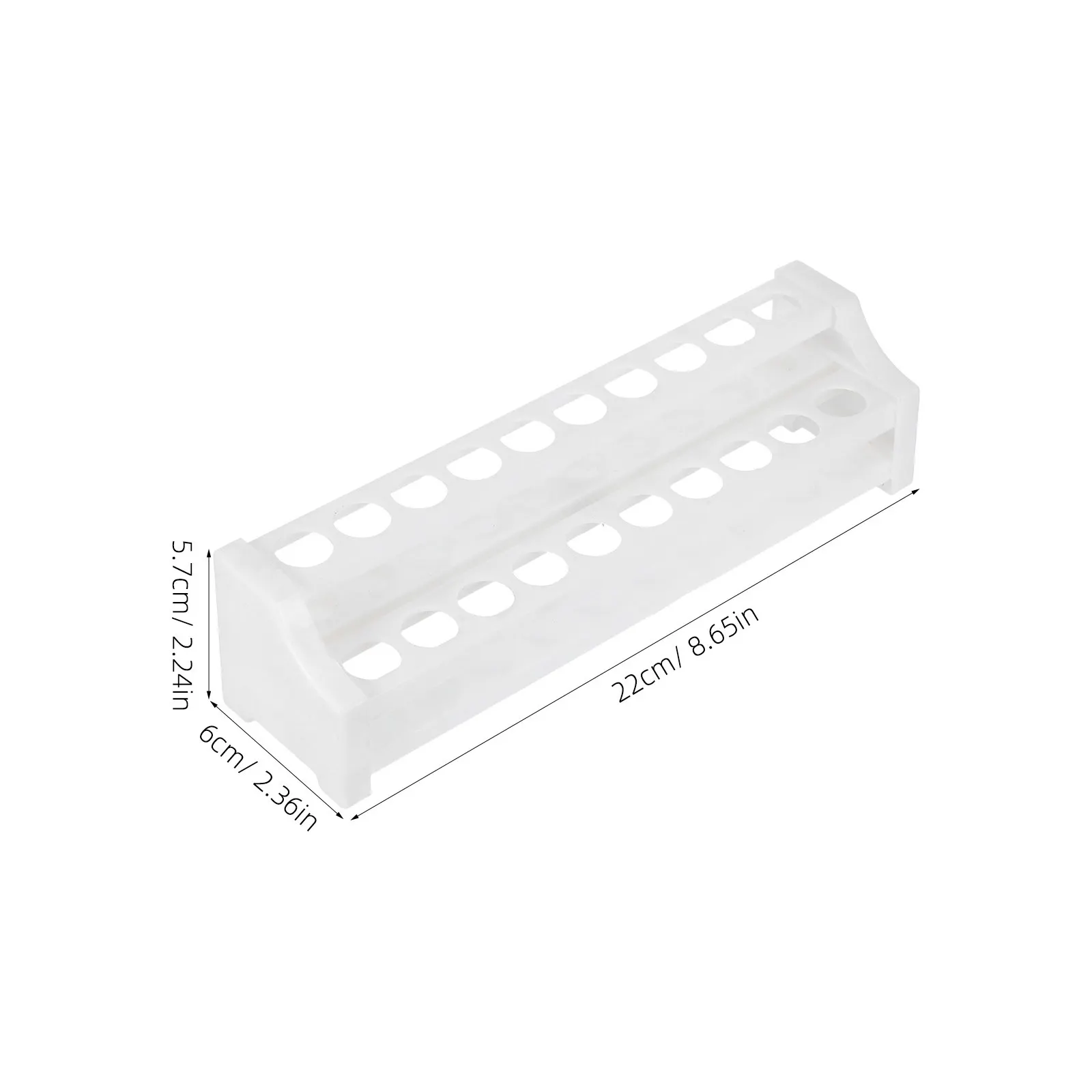 Detachable Test Tube Rack 20 Hole Laboratory Pipette Storage Stand School Research Teaching Instrument Safe