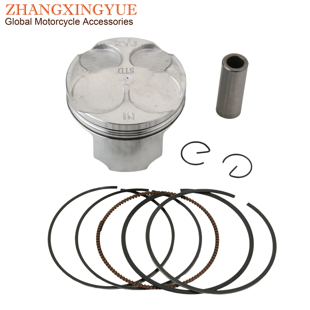 

76mm CBR300 Piston Kit For Honda CMX300-A CBR 300 CBF300N CB300F 13101-K33-D00 13010-KYJ-305 Motorcycle Engine Parts