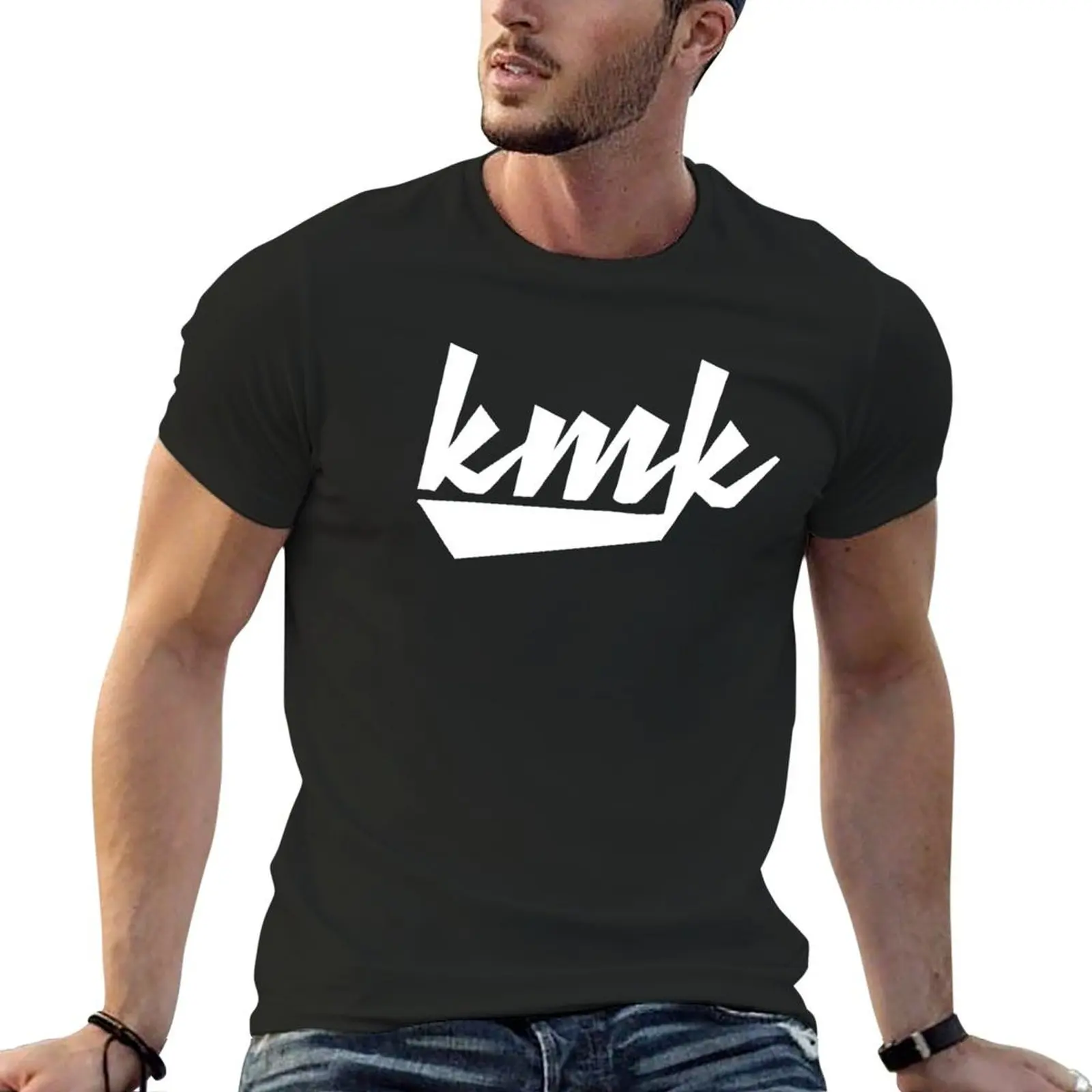 Kallmekris Merch Kallmekris Logo T-shirt customs boys whites korean fashion mens workout shirts