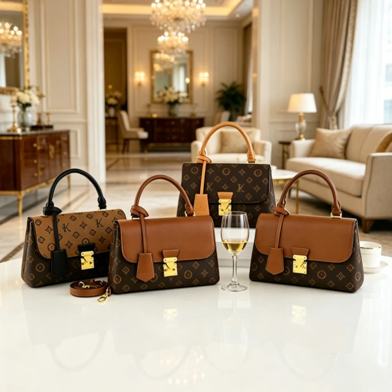 

High quality women's crossbody bag, fashionable shoulder bag, light luxury design, essential for daily commuting
