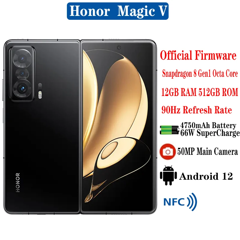 Honor Magic V 5G New Folding Flagsh Mobile Phone 6.45