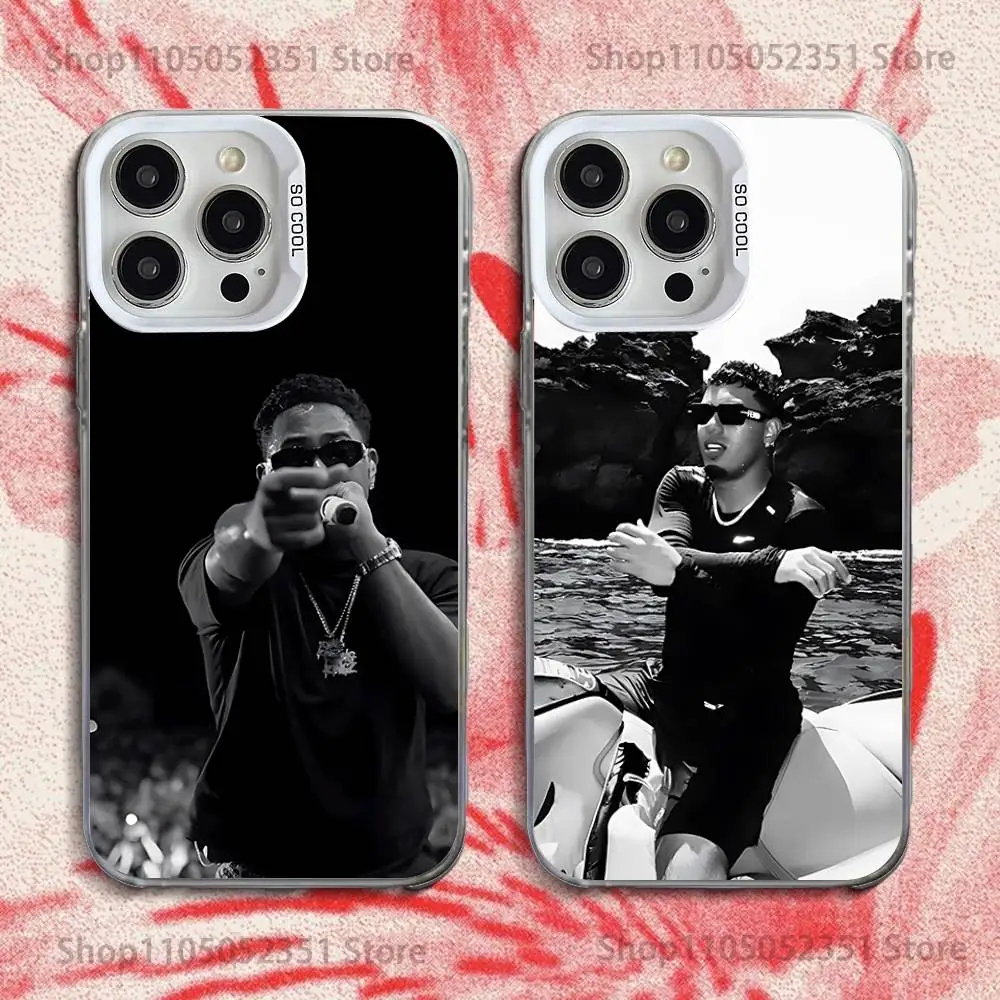 

M-Myke Towers Ganga Phone Case For iPhone 16,15,14,13,12,11,Pro,XS,Max,Plus,Mini,SE White Candy Matte Shockproof Cover