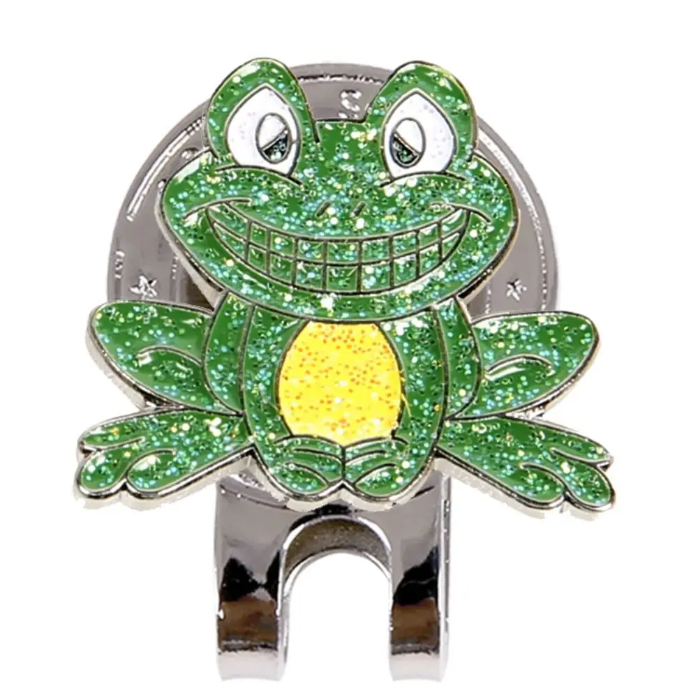 

Golf Equipment Ball Marker Golf Hat Clip Metal Marker Alloy Golf Mark Unique Removable Magnetic Hat Clip Gift for Boys