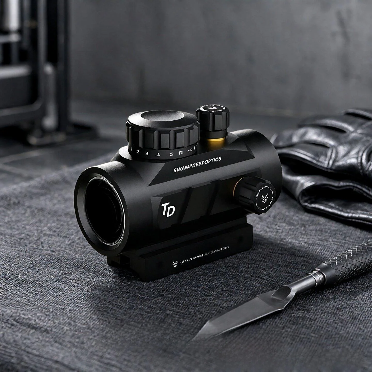 高精度-tdx40-ホログラフィックレッドドットサイト-20mm-マウント高耐衝撃性望遠鏡双眼鏡デュアルライトおもちゃの弓