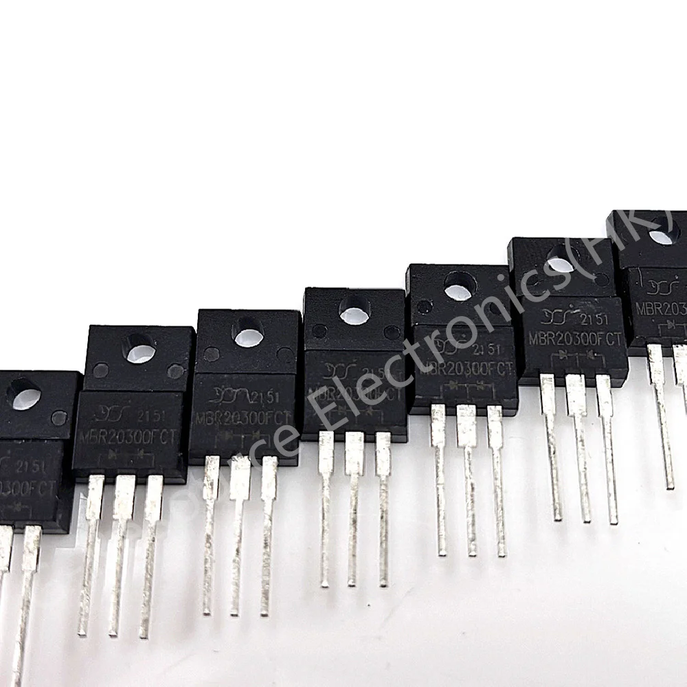 (10pcs) MBR20300FCT TO-220 Encapsulation, High Current, Schottky Diode