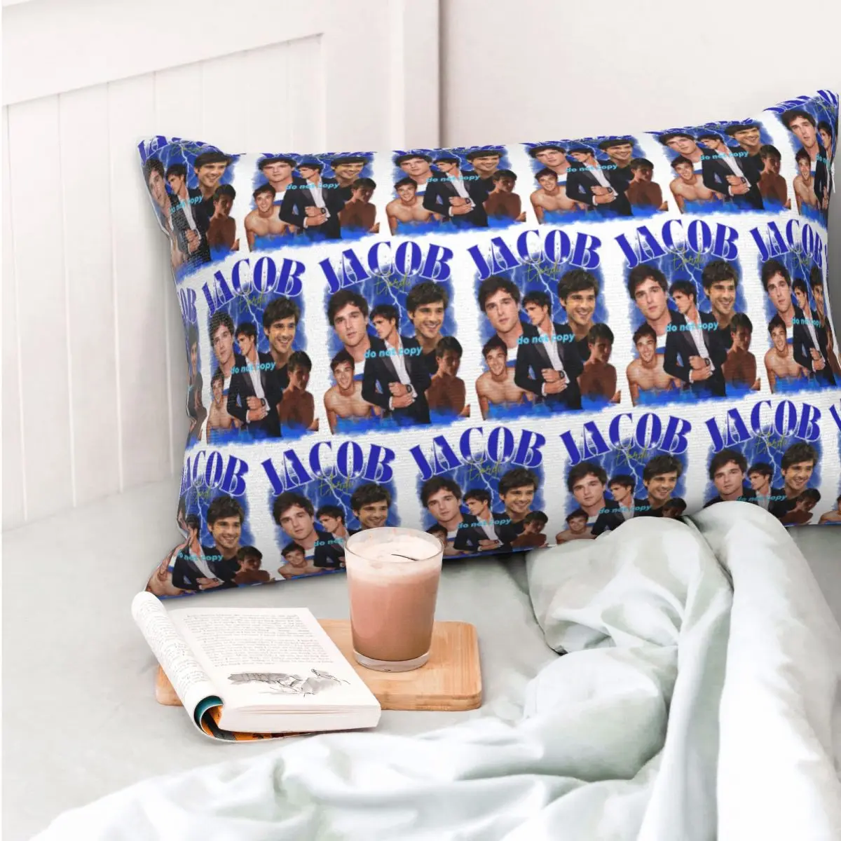 Jacob Elordi Australian Actor Rectangle Pillowcase Cushion Cover Decor Bedroom Bed Home Comfort Throw Pillow