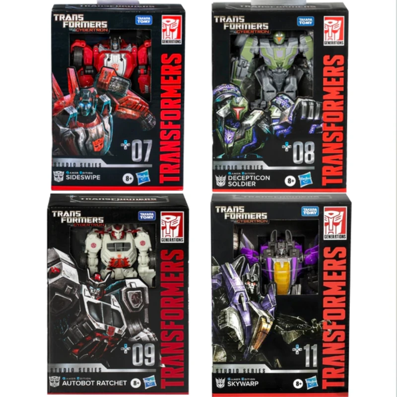 Hasbro original Studio series game version WFC SS-GE01 011 Optimus Prime Action Fight Model Toy Hobby Gift Box