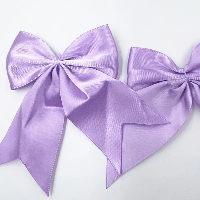 30pcs Mix Color Satin Ribbon Bows Handmade Flowers Sewing Accessories DIY Decoration Appliques Crafts A393