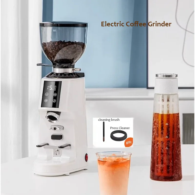 

4.0 Version 220V Electric Coffee Grinder Fully Automatic Coffee Beans Grinding Machine Home Use Quantitative Coffee Grinder