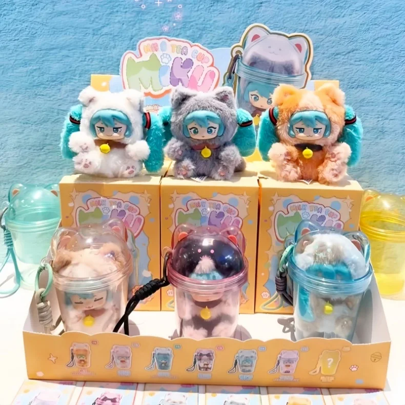 Echte TOPTOY Hatsune Miku Milchtee-Tassen-Serie Puppe Blind Box Kawaii Anime Figur Sammlerstück Spielzeug Deko Ornament Weihnachtsgeschenk – Detail 1