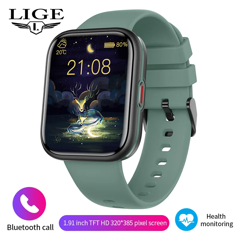 

FOXBOX 2026 Men's Smart Watch Sports Tracker Heart Rate Monitoring NFC Bluetooth Call IP68 Waterproof Clearance Sale Smartwatch