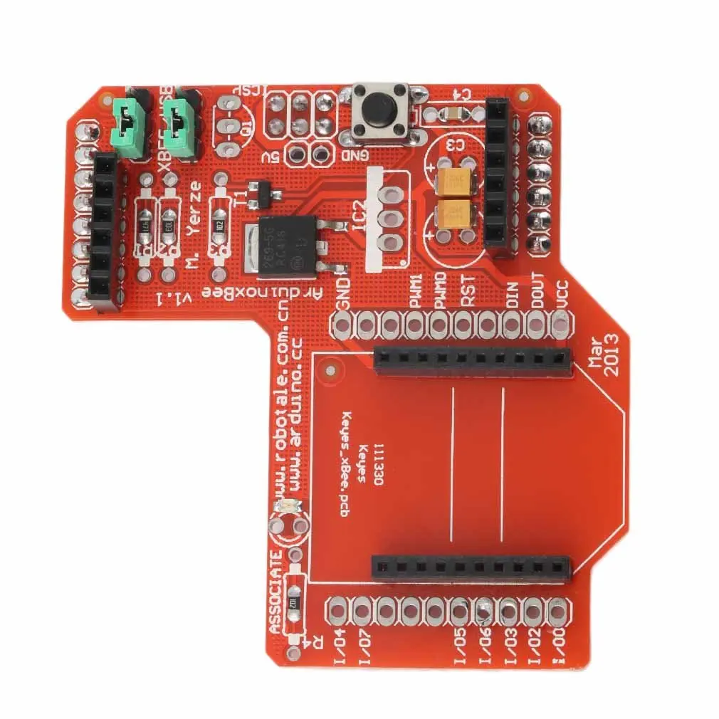 สำหรับไร้สาย XBee โมดูลบอร์ดขยายสำหรับอิเล็กทรอนิกส์ประณีตออกแบบทนทาน Gorgeous