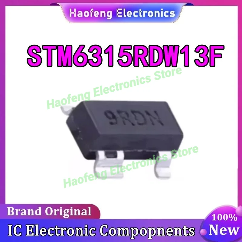 

STM6315RDW13F Трафаретная печать 9RDN SOT-143 Чип сброса монитора