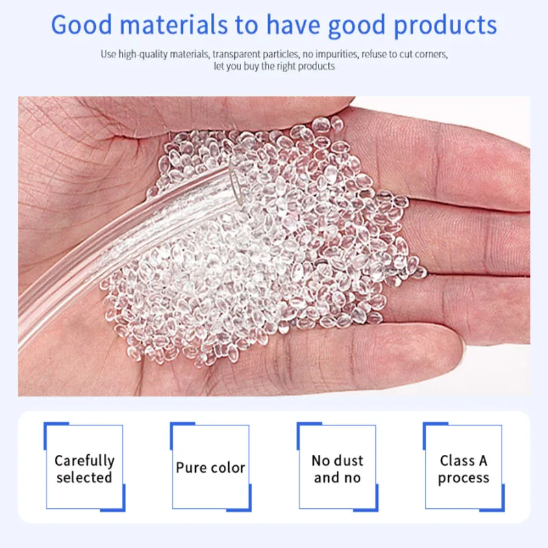 1เมตร Pu สายยางพลาสติกท่อหลอดแก๊ส Polyurethane ท่อสำหรับคอมเพรสเซอร์4สี