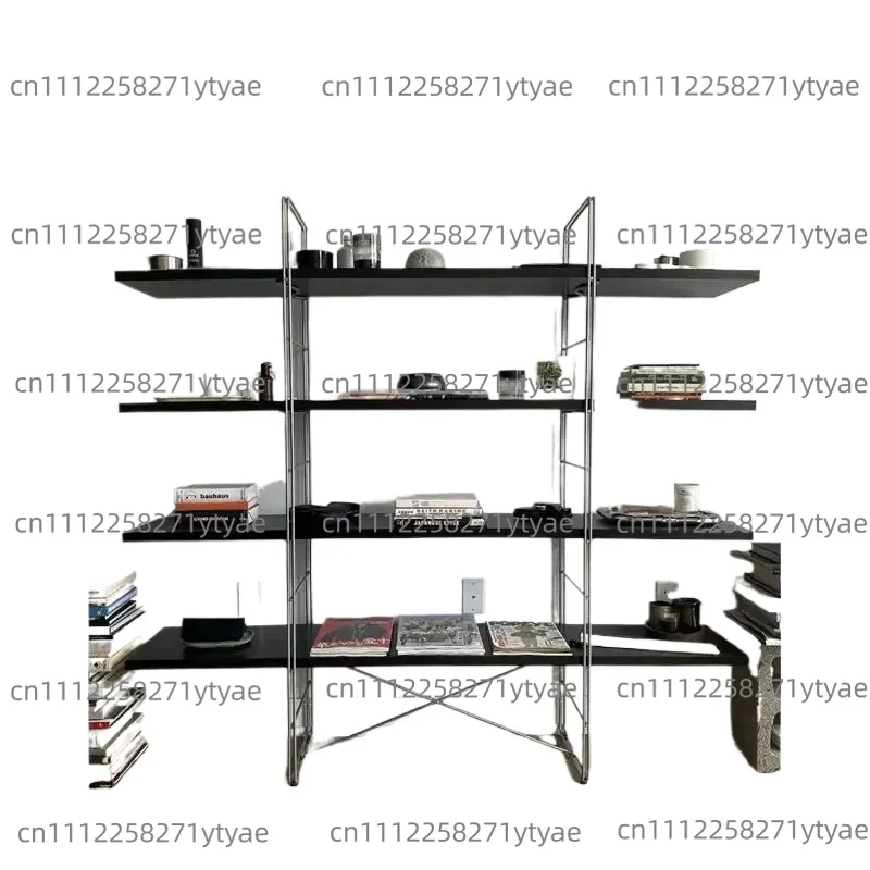 Only Bracket Excluding Wooden Nordic Vertical Cabinet Multi-layer Simple Storage Rack Retro Decorative Wall Display Rack Bracket