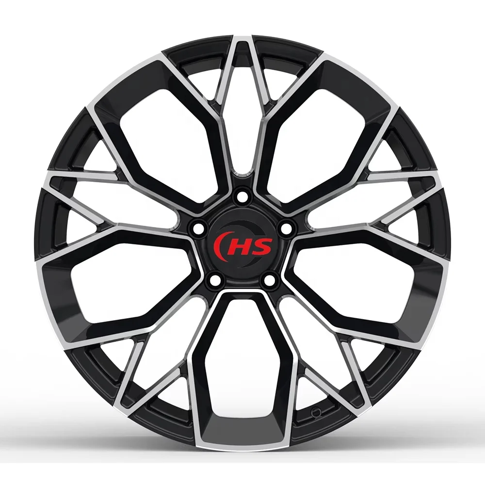 18/19/20 Inch Forged Wheels 5X112 Machine Face Black Aluminium Alloy Forged Wheels Rims Cars for Porsche Cayenne