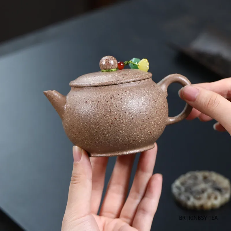 

190ml Chinese Yixing Purple Clay Teapot Tradition Handmade Zisha Tea Pot Household Tea Set Beauty Tea Infuser Kettle Teaware