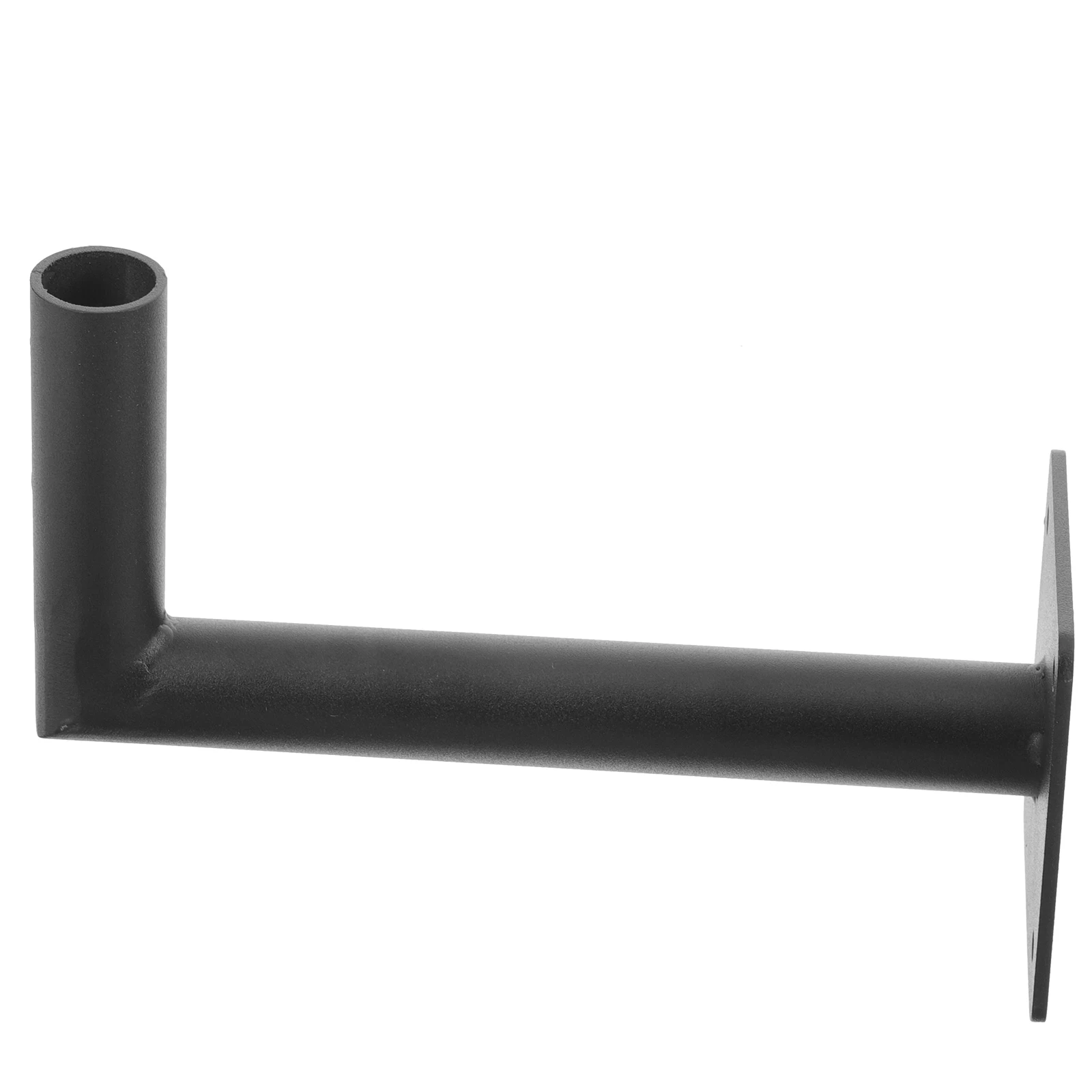 

1 Set Light Pole Tenon Adaptor Roof Mount Bracket For Weather Vane Antenna Mounting Outdoor Satellite Dish L Shape Support