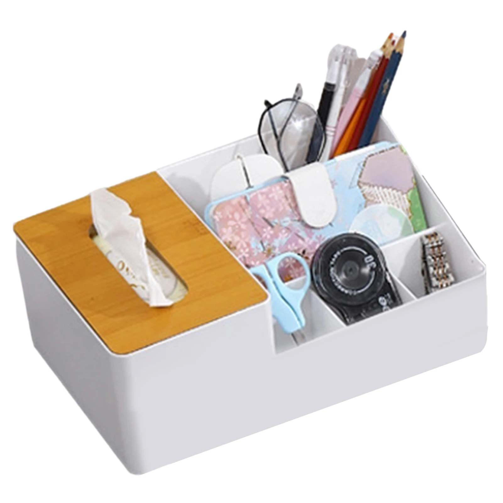 1pcs Japanese Tissue Box Wooden Cover Toilet Paper Box Wood Napkin Holder Case Simple Stylish Home Car Tissue Paper Dispenser