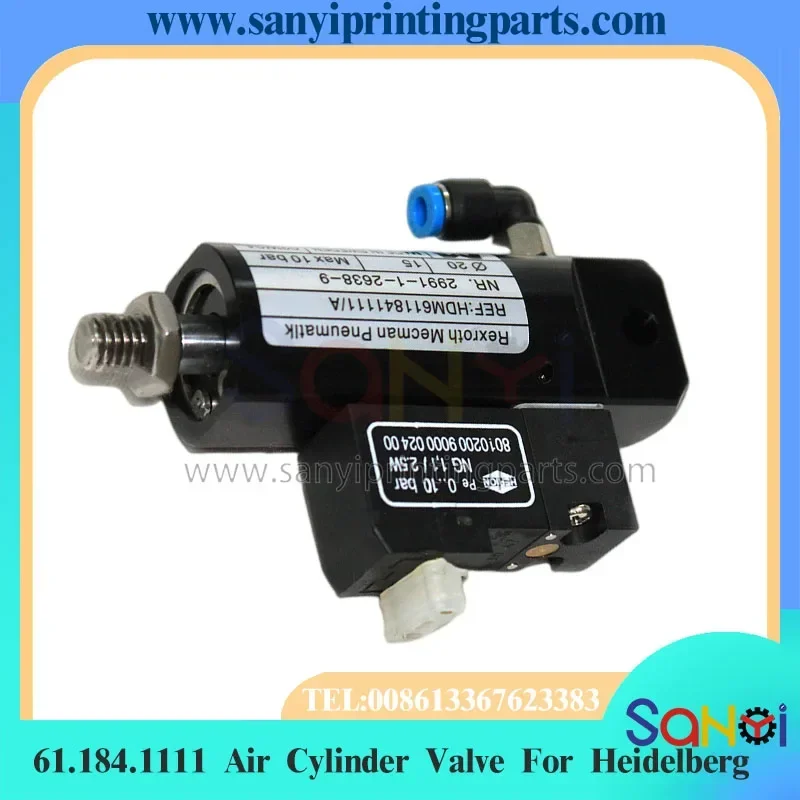 

Лучшее качество 61.184.1111 Воздушный цилиндр клапана для деталей печатной машины Heidelberg SM102 CD102