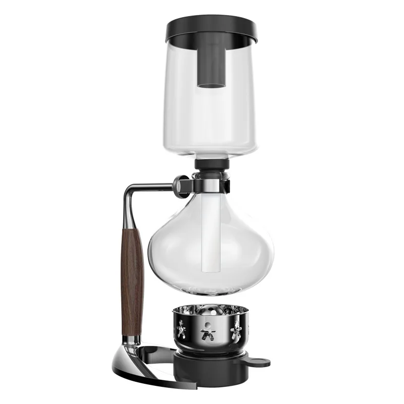 Siphon type, hand-brewed coffee pot household glass, siphon pot new manual brewed coffee