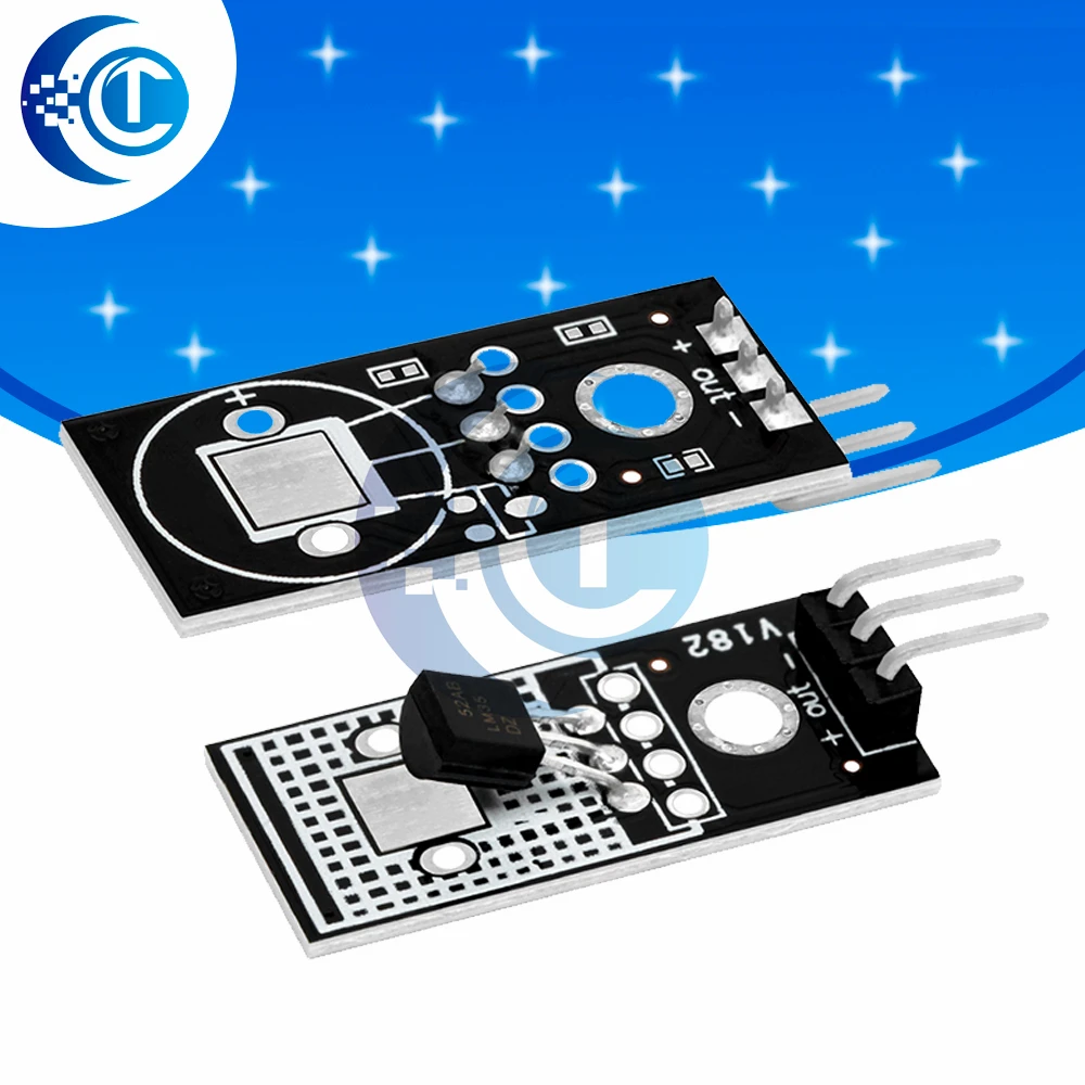 DC 4V-30V LM35D LM35DZ Digital Temperature Sensor Linear Module LM35 Smart car For arduino