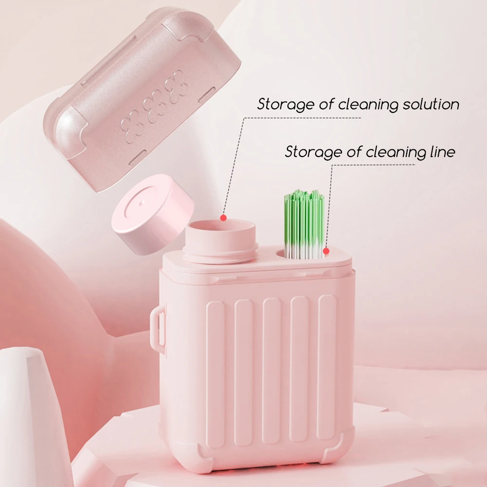 180/240Pcs Disposable Ear Hole Cleaner Ear Piercing Cleaning Tool Earrings Hole Clean Line Remove Dirt Odor Safe Ear Care Tool