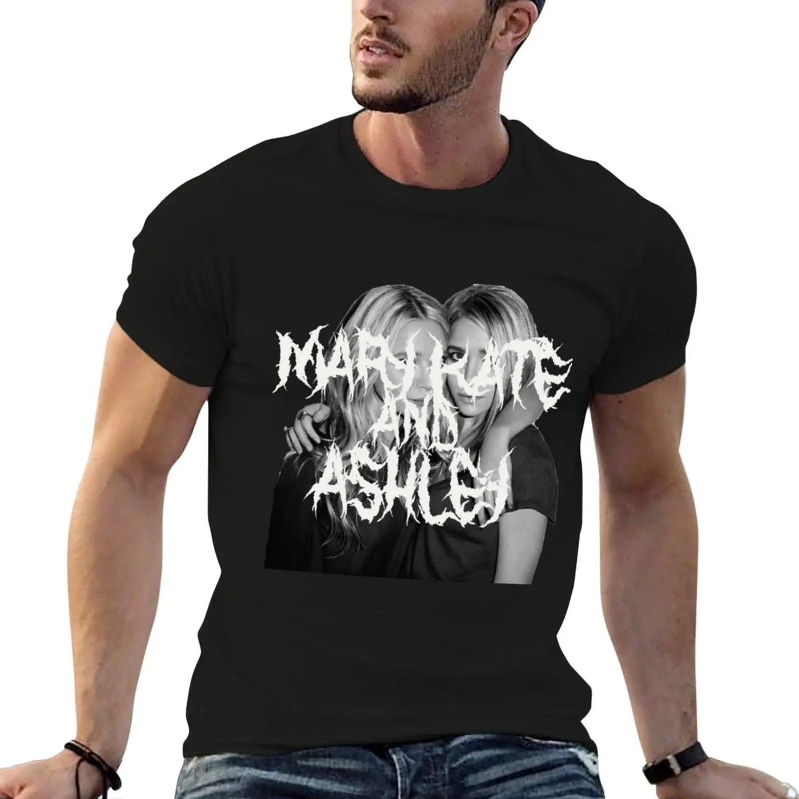 

MK and Ash Metal T-Shirt t shirts with prints man t shirts cotton printed t shirts for man T-Shirt