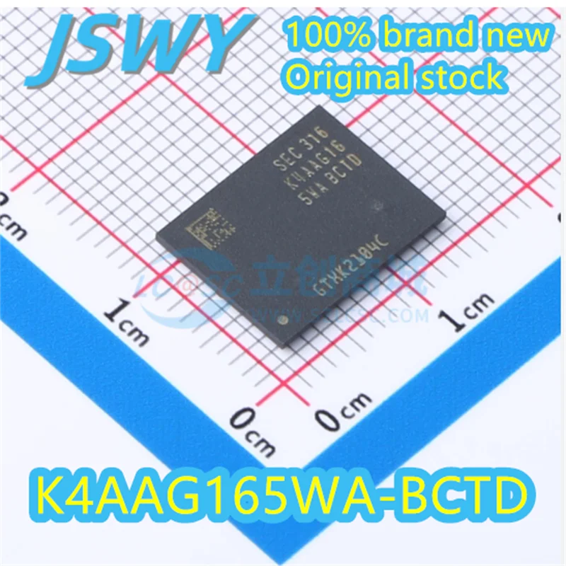 

(1/5 pieces) K4AAG165WA-BCTD FBGA96 original authentic DDR4 chip 2666Mbps 16Gb memory spot electronics