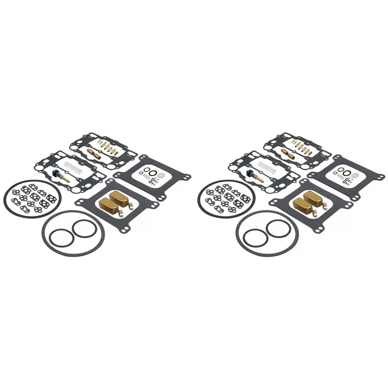 

AT21-2X Carburetor Rebuild Kit Fit For Edelbrock 1400 1404 1405 1406 1407 1409 1411 1477 For Carter AFB Automotive And Marine