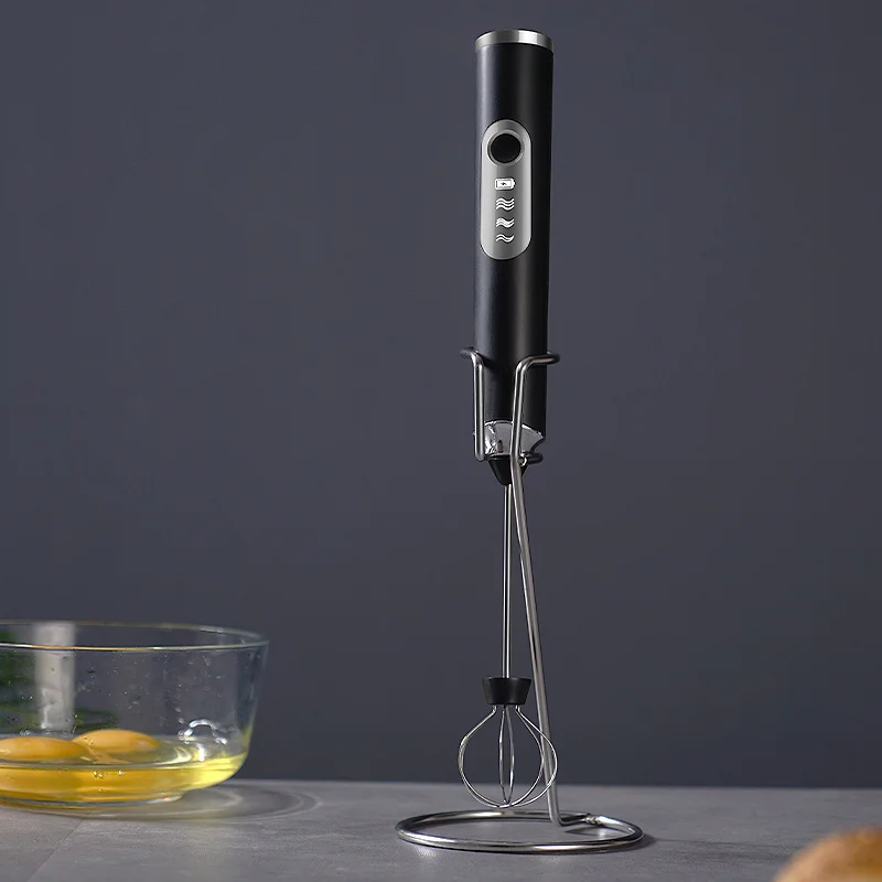 Leite elétrico frother portátil recarregável espuma fabricante handheld foamer alta velocidades beber misturador elétrico batedor