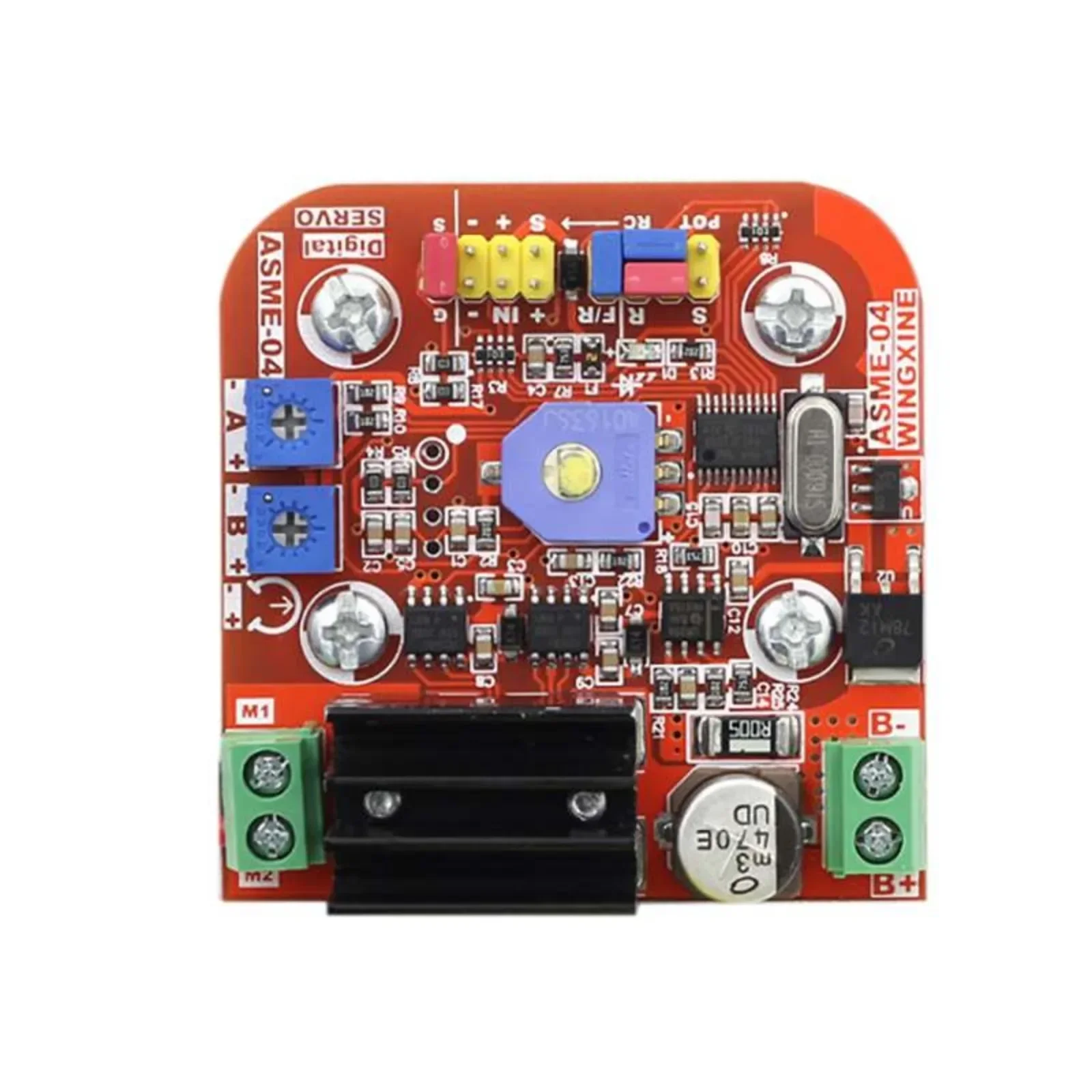 Nouvelle puissance servo de robot de série d'AMC/ASME-03-04-05 et contrôleur servo de carte 12V ~ 24V 180/380kg.cm de carte PCB de couple élevé