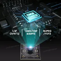 Hot ELP M7 Tiny Camera USB2.0 1megapixels 1/4 Inch OV9712 Micro CMOS HD Color Mini 720P Free Driver HD Webcam Uvc