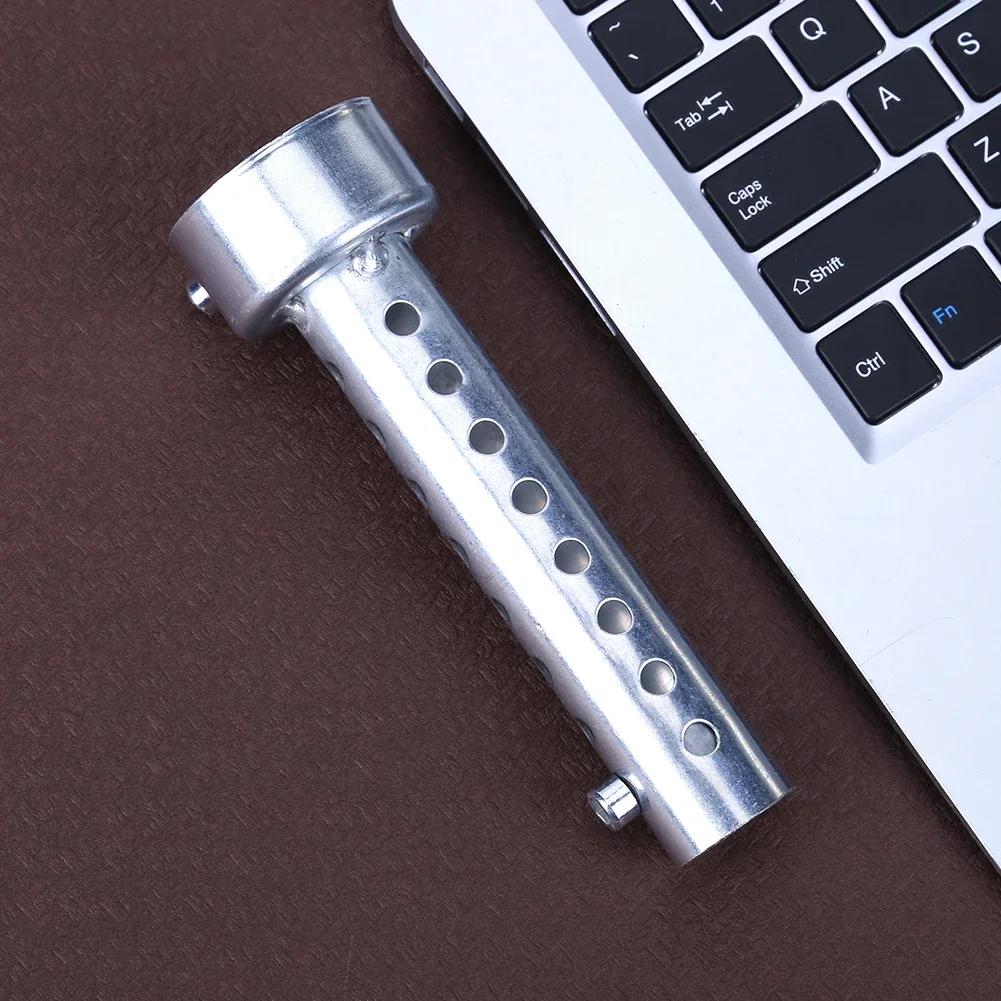 Universal Silver Motorcycle Exhaust Muffler Insert Baffle DB Killer Adjustable Silencer Noise Eliminator 35/42/45/48mm