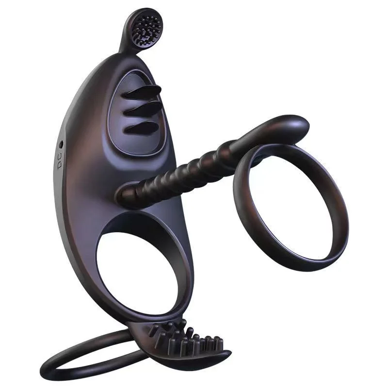 Vibrating Penis Ring Couple Vibrator Clit Sucker Stimulator 7 Modes G-spot Massage Cock Ring Sex Toy for Man